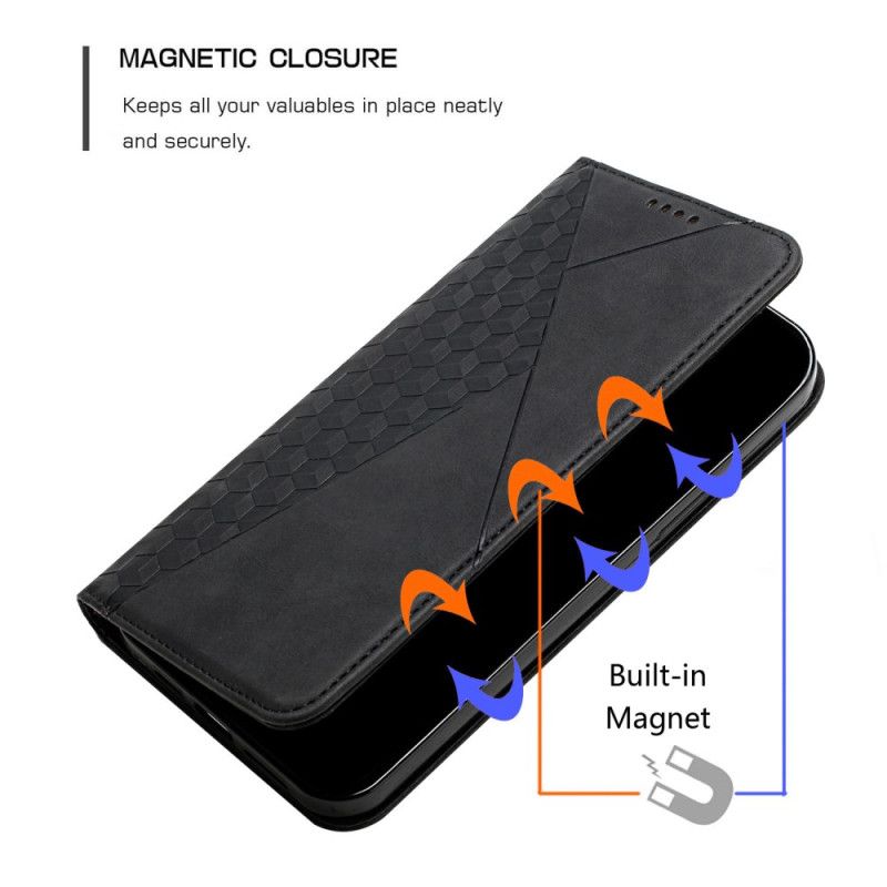 Flip Cover Oppo Reno Design Losanges