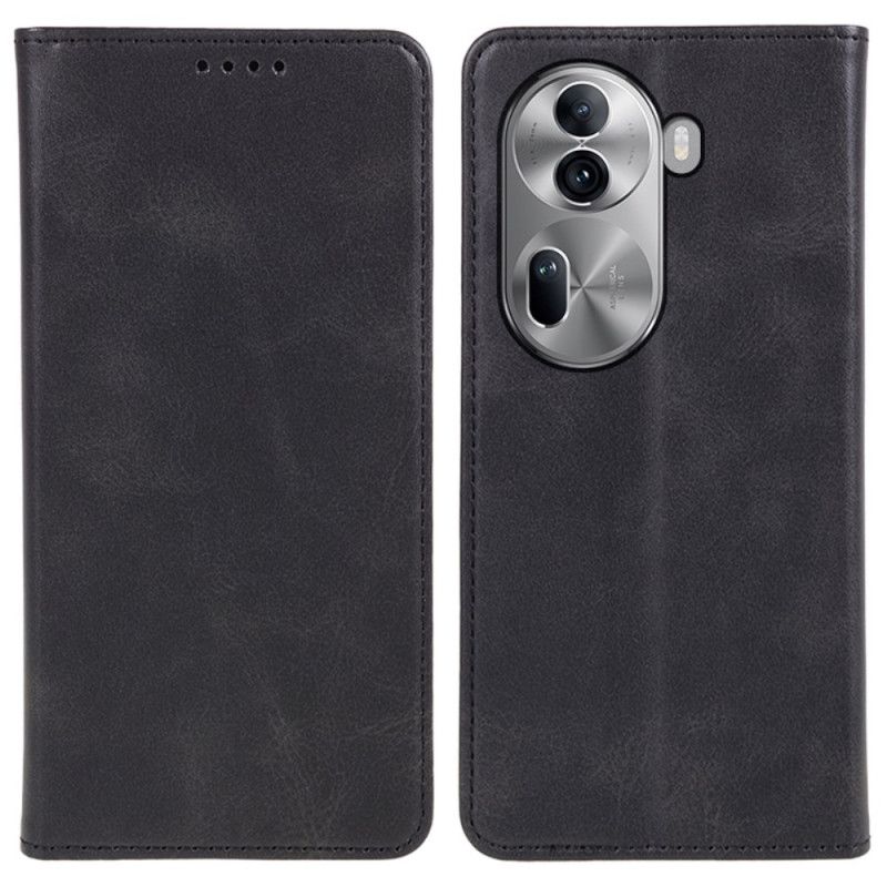 Flip Cover Oppo Reno11 5G Texture Veau