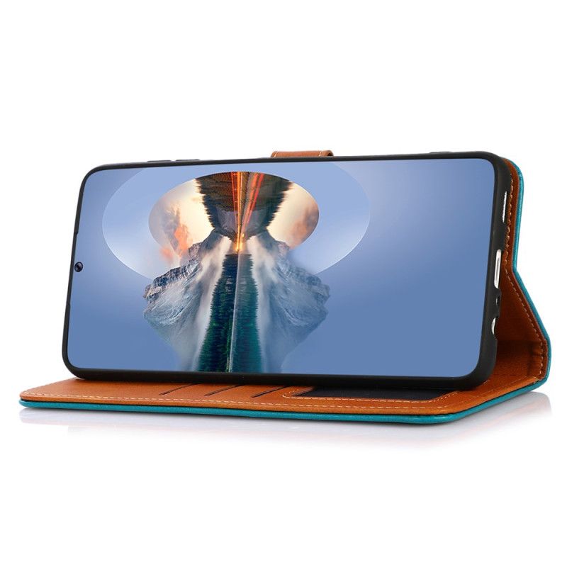 Housse Oppo Reno 11 5G Fermoir Magnétique Doré KHAZNEH