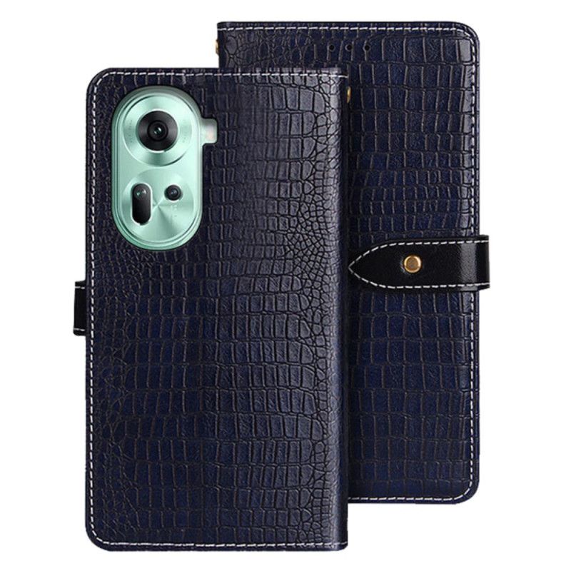 Housse Oppo Reno 11 5G Style Crocodile IDEWEI