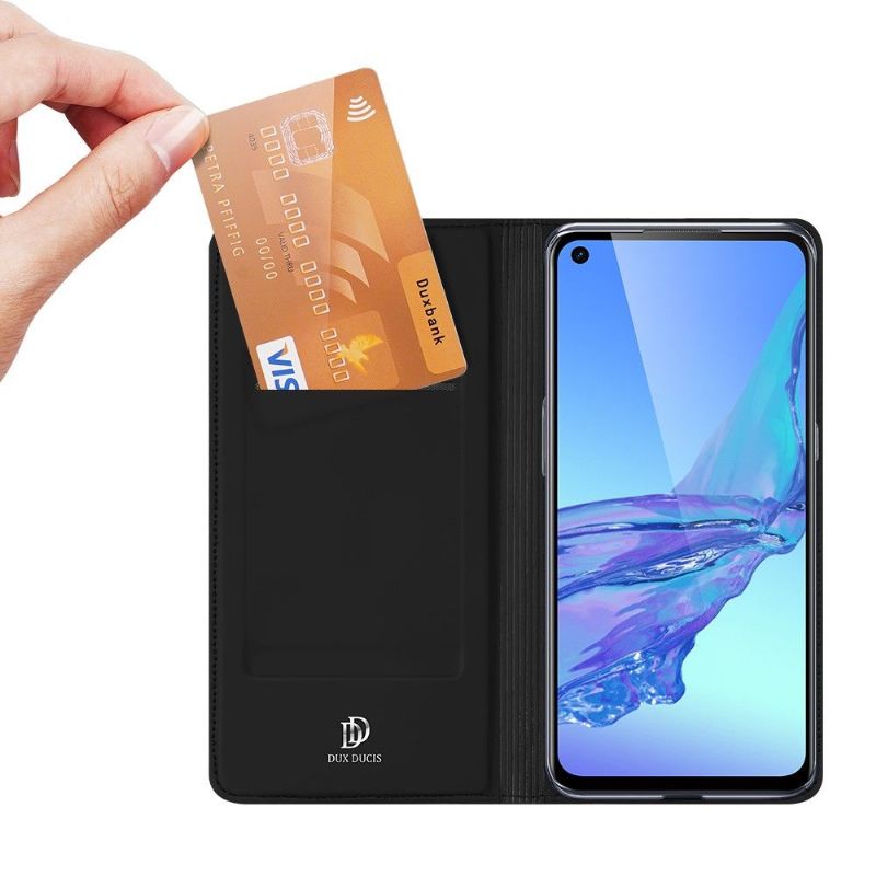 Étui Oppo A53 / A53s Business Effet Satiné