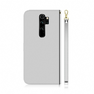 Housse Xiaomi Redmi Note 8 Pro simili cuir effet miroir