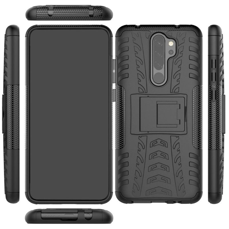 Xiaomi Redmi Note 8 Pro - Coque antidérapante avec support intégré