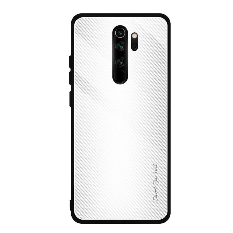 Xiaomi Redmi Note 8 Pro - Coque carbone dos en verre