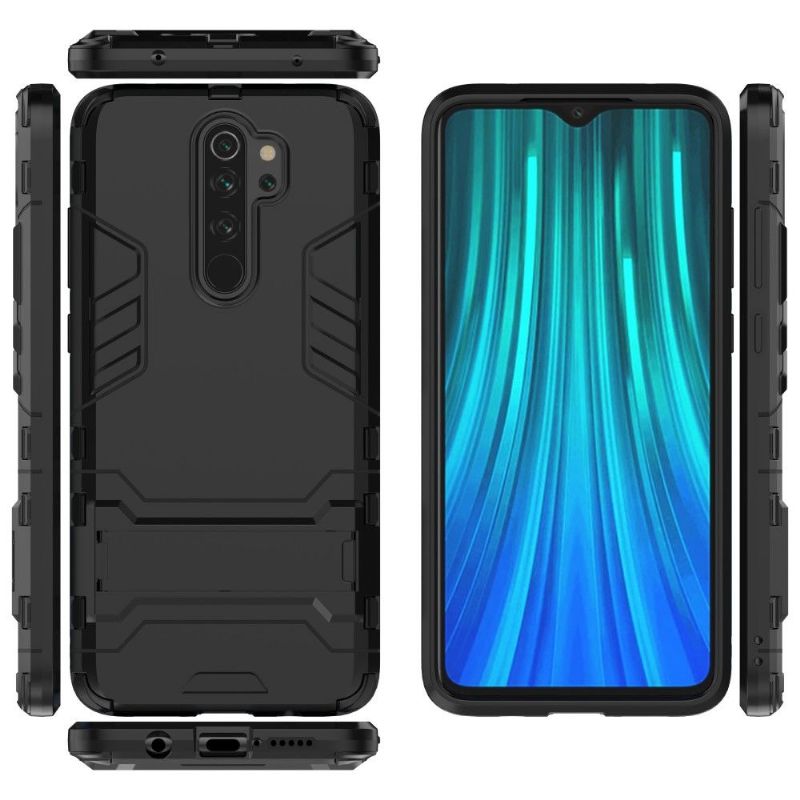 Xiaomi Redmi Note 8 Pro - Coque cool guard antichoc avec support intégré