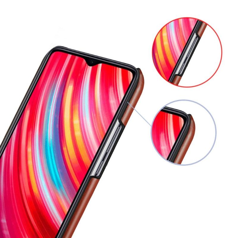 Xiaomi Redmi Note 8 Pro - Coque effet cuir bicolore