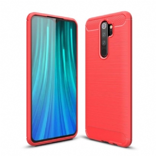 Xiaomi Redmi Note 8 Pro - Coque gel brossé carbone