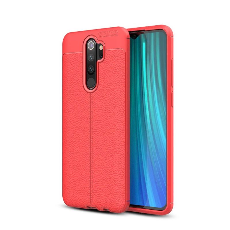 Xiaomi Redmi Note 8 Pro - Coque gel finition simili cuir