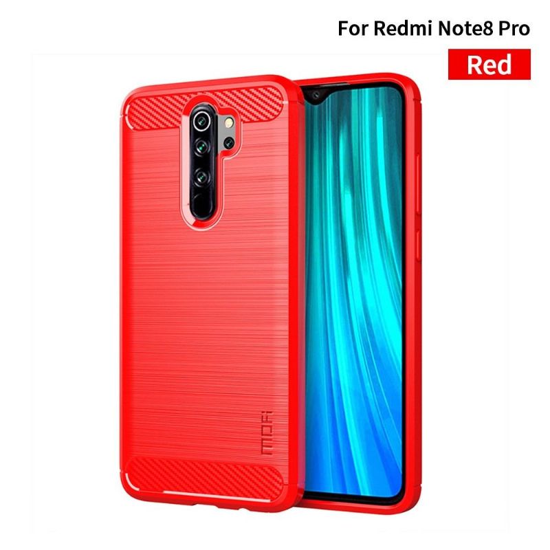 Xiaomi Redmi Note 8 Pro - Coque MOFI effet brossée