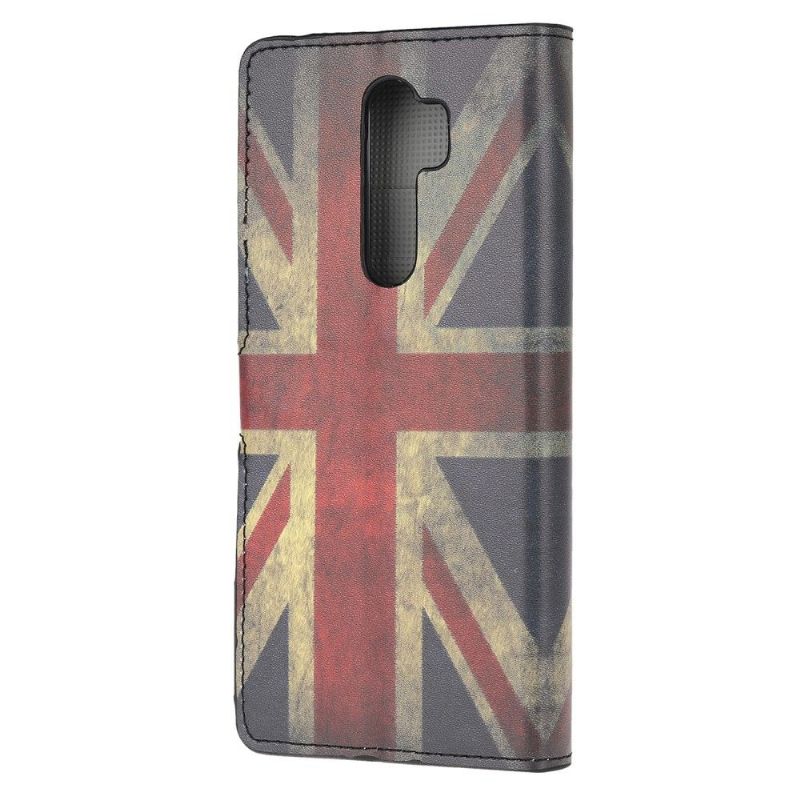 Xiaomi Redmi Note 8 Pro - Housse Drapeau Anglais Vintage