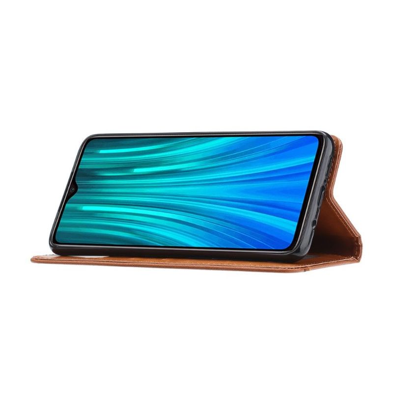 Xiaomi Redmi Note 8 Pro - Housse effet cuir stand case