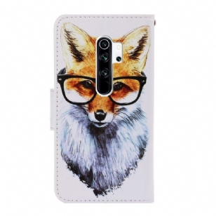 Xiaomi Redmi Note 8 Pro - Housse Renard à lunettes