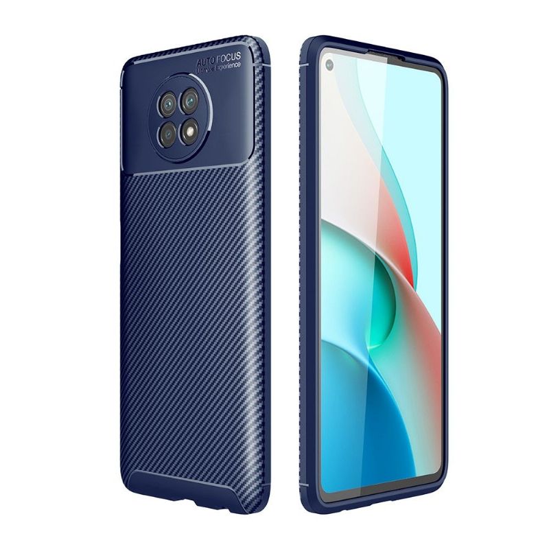 Coque effet fibre de carbone pour Xiaomi Redmi Note 9T