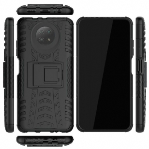 Coque Xiaomi Redmi Note 9T antidérapante avec support intégré