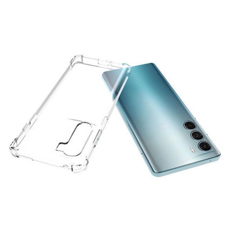 Coque Moto G200 G5 Transparente Coins Renforcés