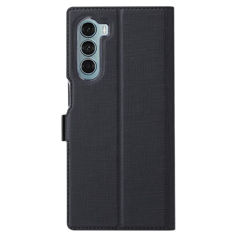 Flip Cover Moto G200 5G Texturée VILI DMX