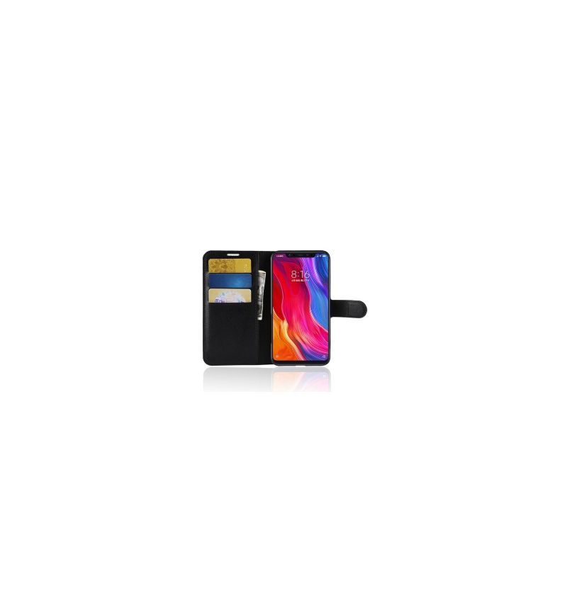 Housse Xiaomi Mi 8 Style cuir porte-cartes