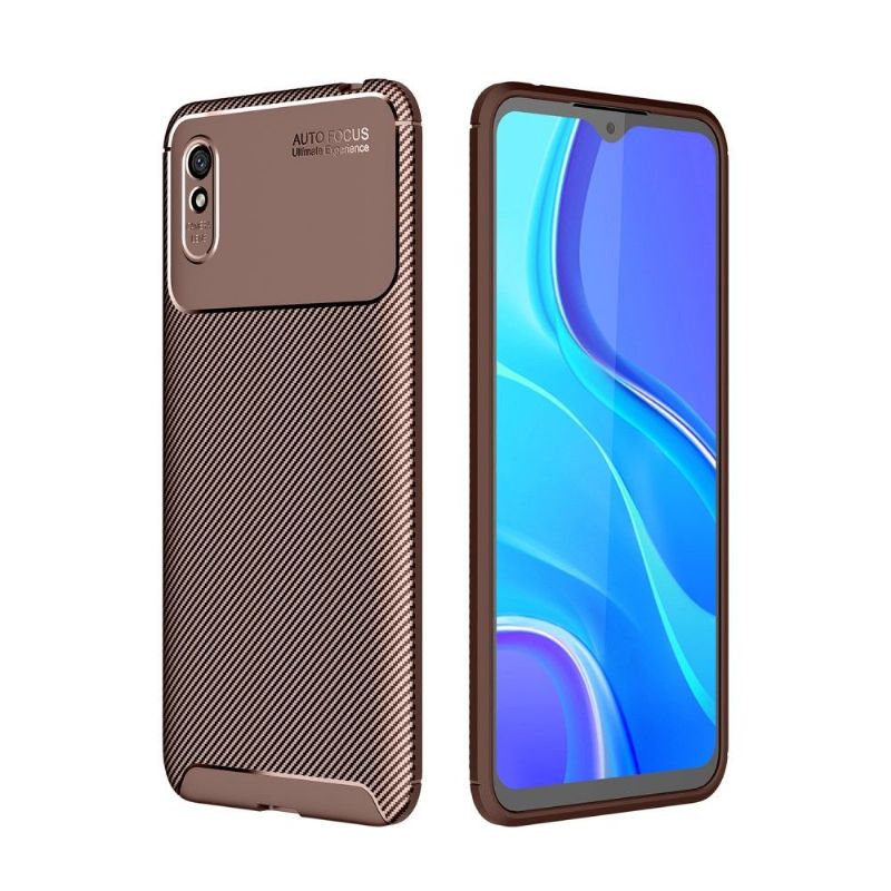 Coque effet fibre de carbone pour Xiaomi Redmi 9A