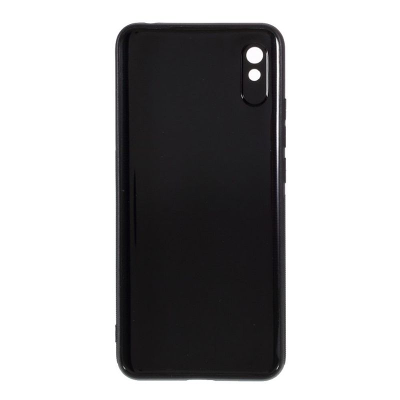 Coque Xiaomi Redmi 9A aspect fibre de carbone