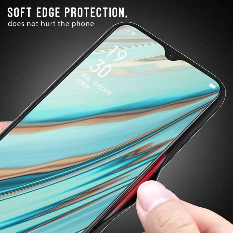 Coque Xiaomi Redmi 9A carbone dos en verre