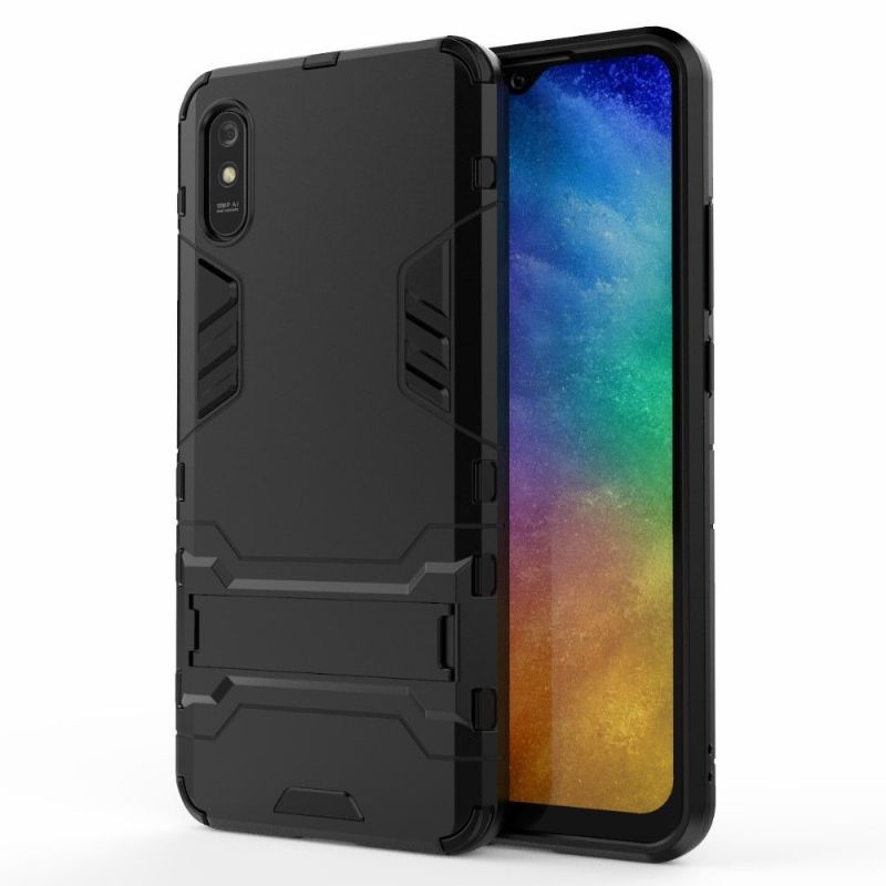 Coque Xiaomi Redmi 9A cool guard antichoc avec support intégré