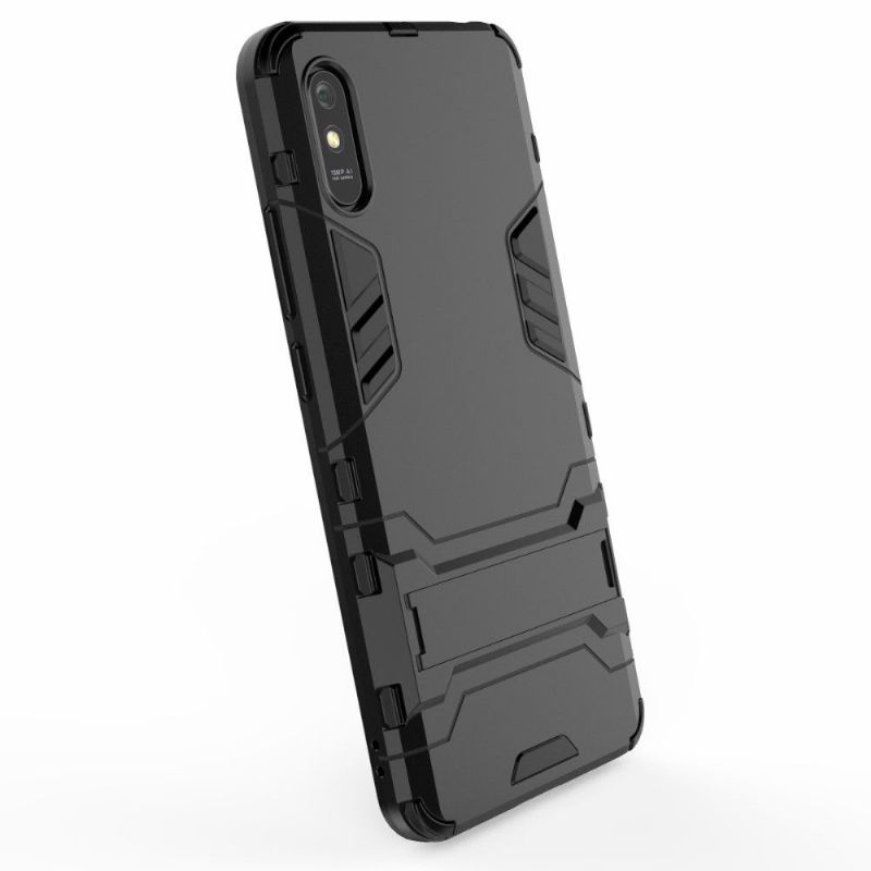 Coque Xiaomi Redmi 9A cool guard antichoc avec support intégré