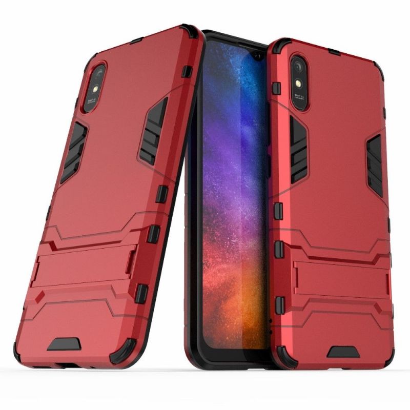 Coque Xiaomi Redmi 9A cool guard antichoc avec support intégré