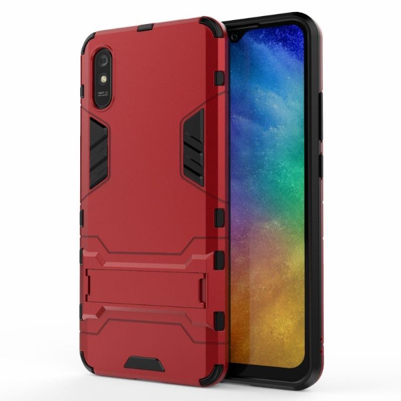 Coque Xiaomi Redmi 9A cool guard antichoc avec support intégré