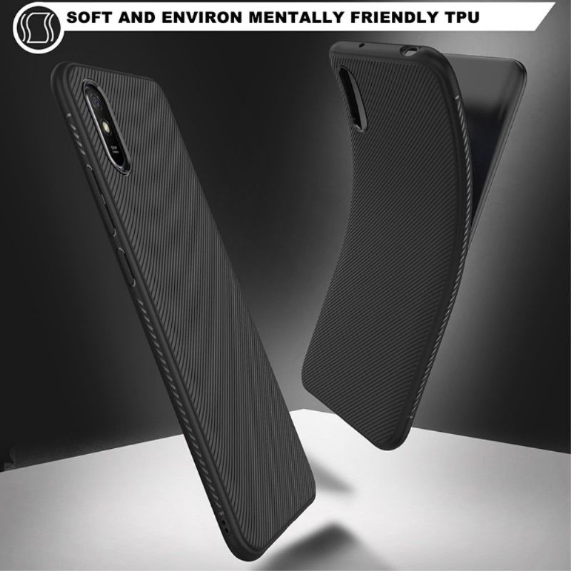 Coque Xiaomi Redmi 9A Effet Strié