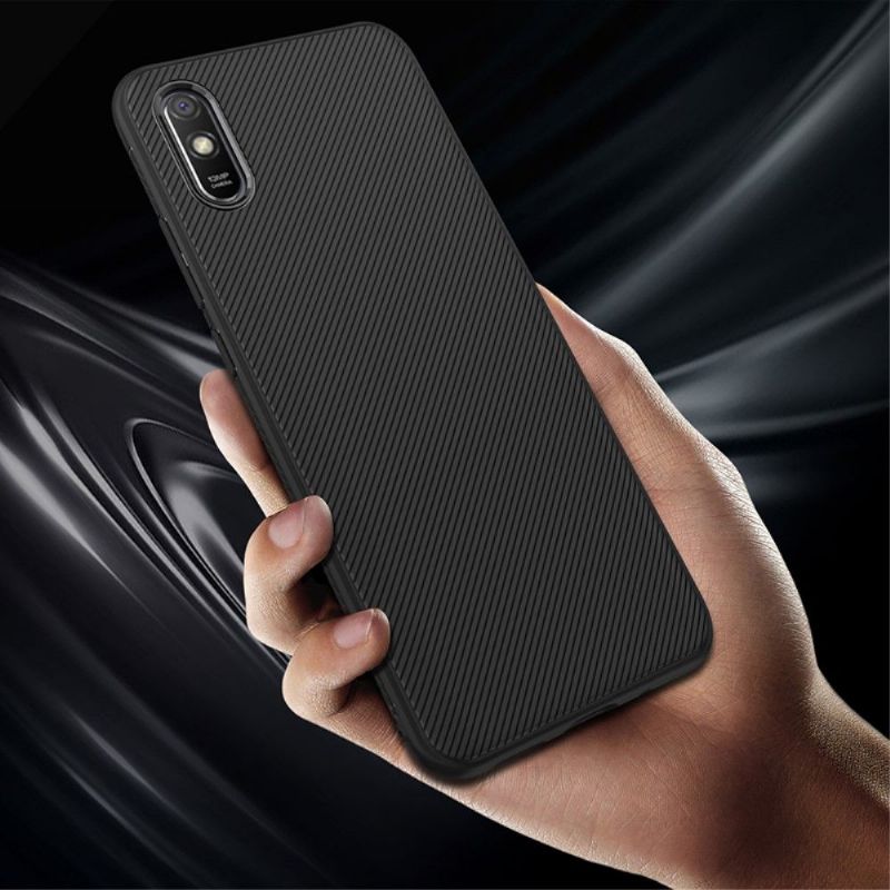 Coque Xiaomi Redmi 9A Effet Strié