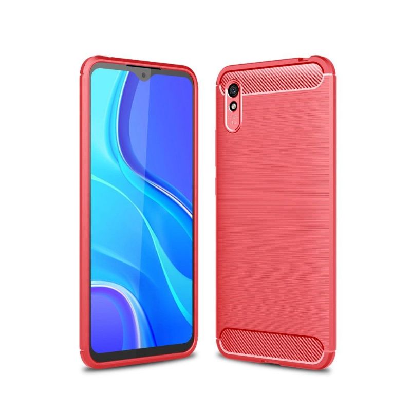 Coque Xiaomi Redmi 9A Flexible Effet Brossé