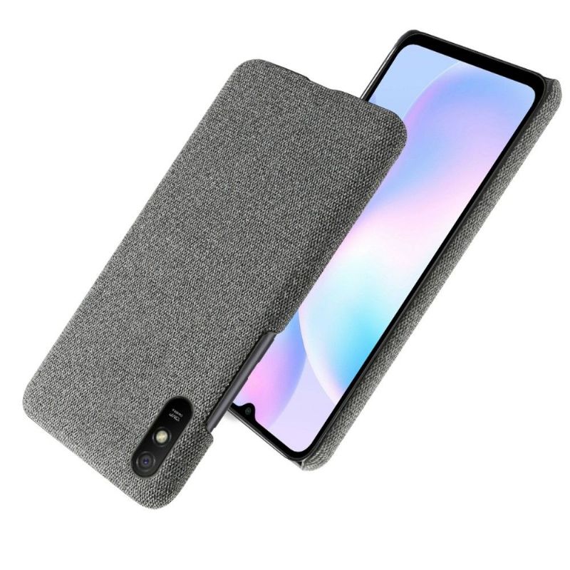 Coque Xiaomi Redmi 9A revêtement tissu