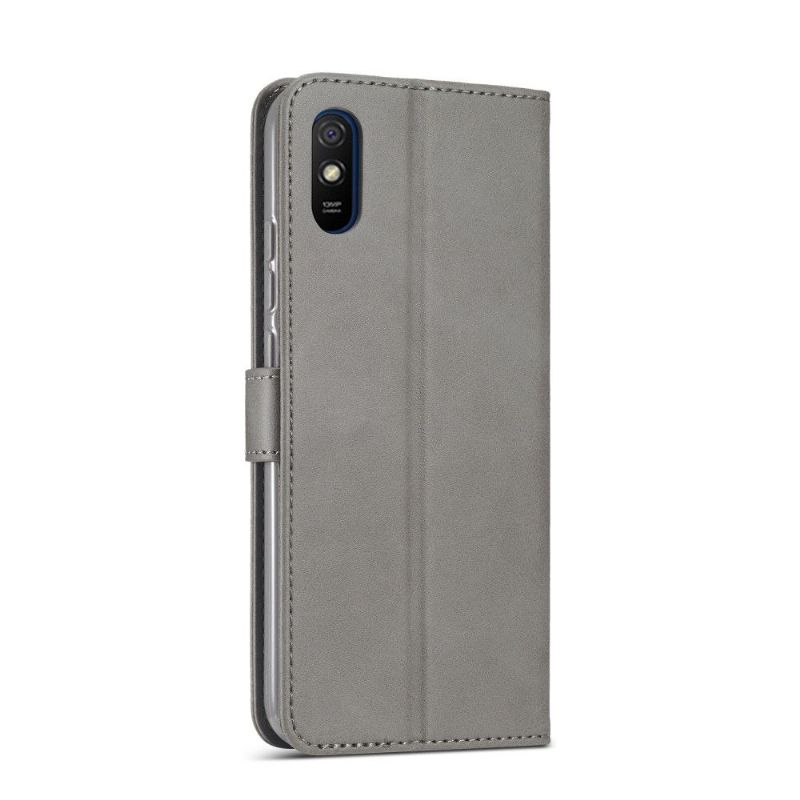 Housse Xiaomi Redmi 9A Effet Cuir LC.IMEEKE