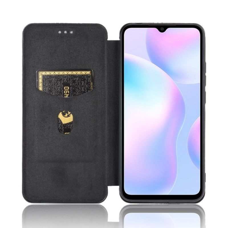 Housse Xiaomi Redmi 9A Effet Fibre de Carbone