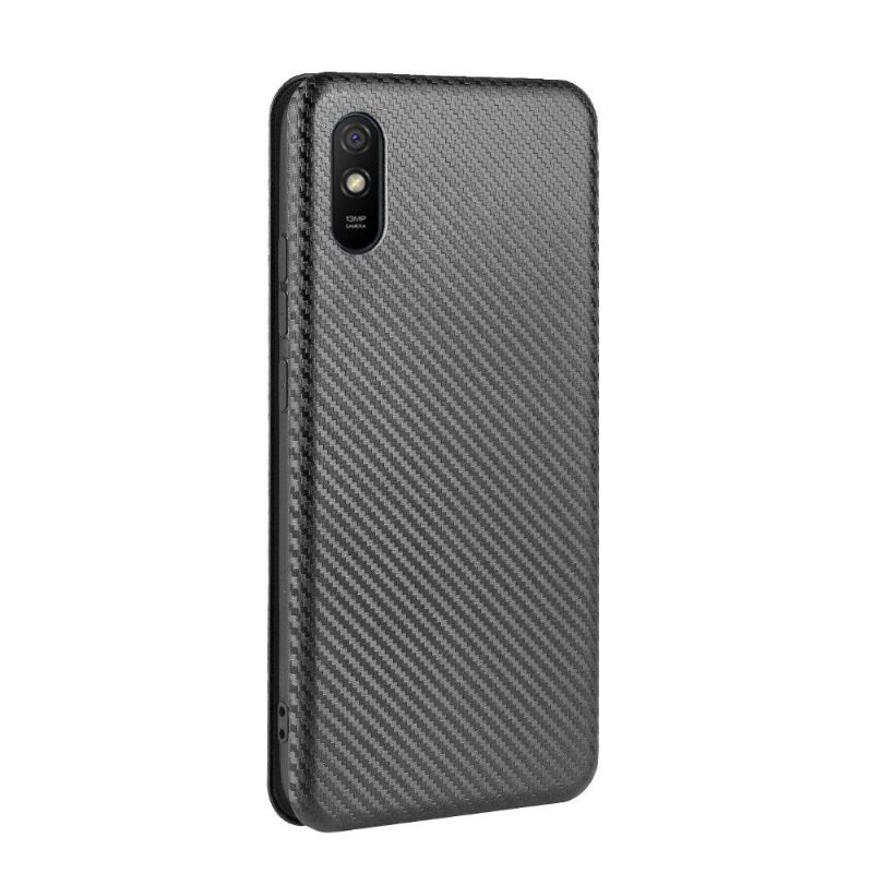 Housse Xiaomi Redmi 9A Effet Fibre de Carbone