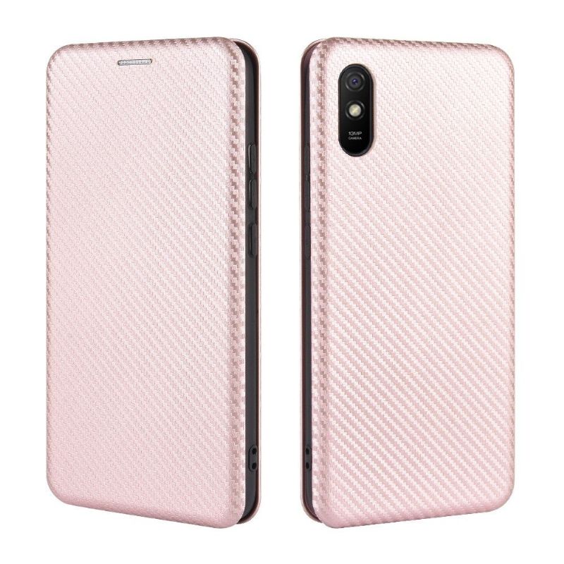 Housse Xiaomi Redmi 9A Effet Fibre de Carbone