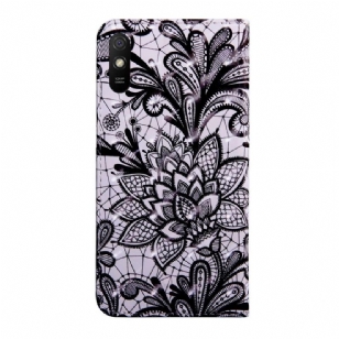 Housse Xiaomi Redmi 9A Lace Flower