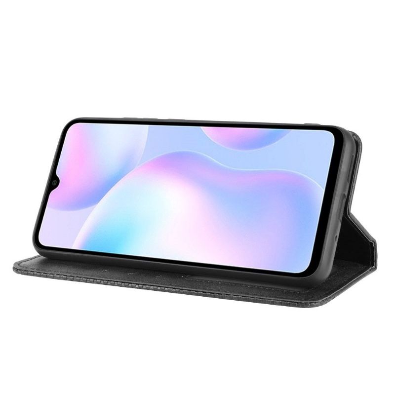 Housse Xiaomi Redmi 9A Le Cirénius style cuir