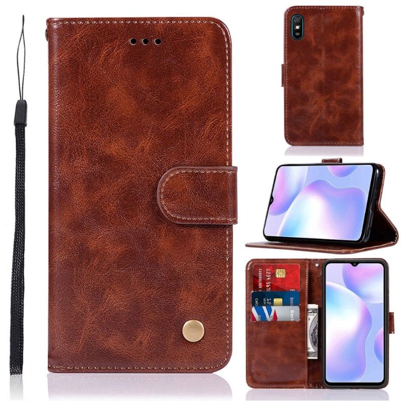 Housse Xiaomi Redmi 9A Premium Vintage