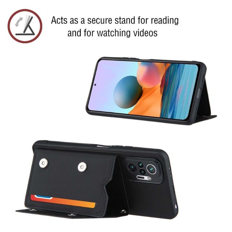 Coque Xiaomi Redmi Note 10 Pro AUDE Lanière multi compartiments