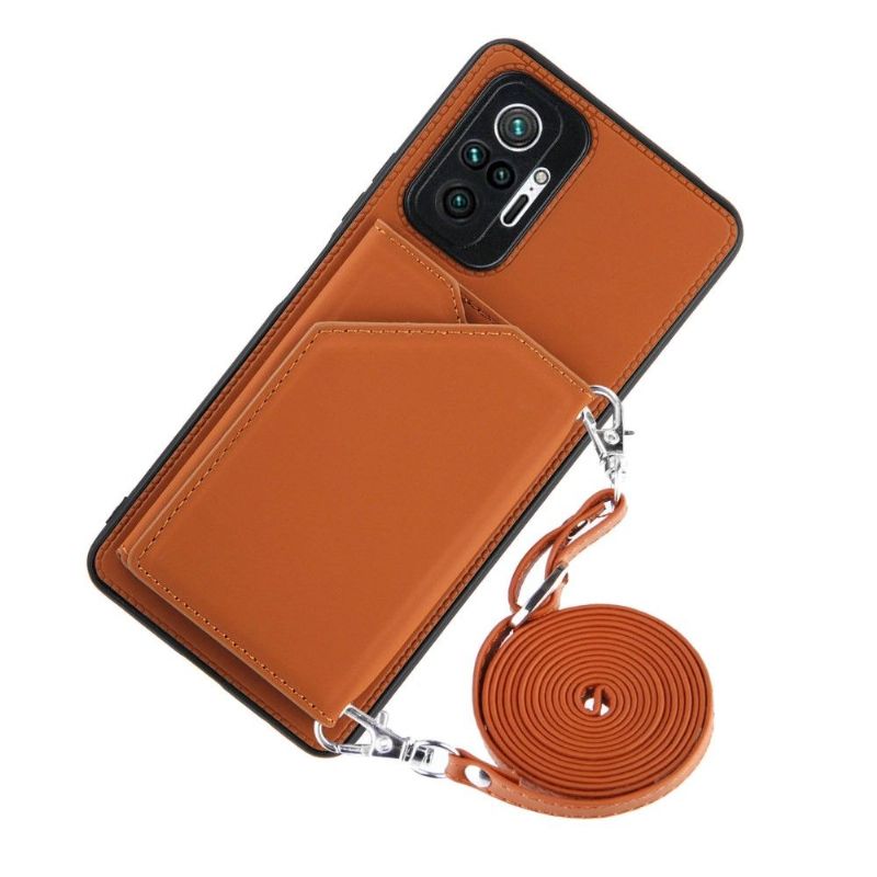 Coque Xiaomi Redmi Note 10 Pro AUDE Lanière multi compartiments