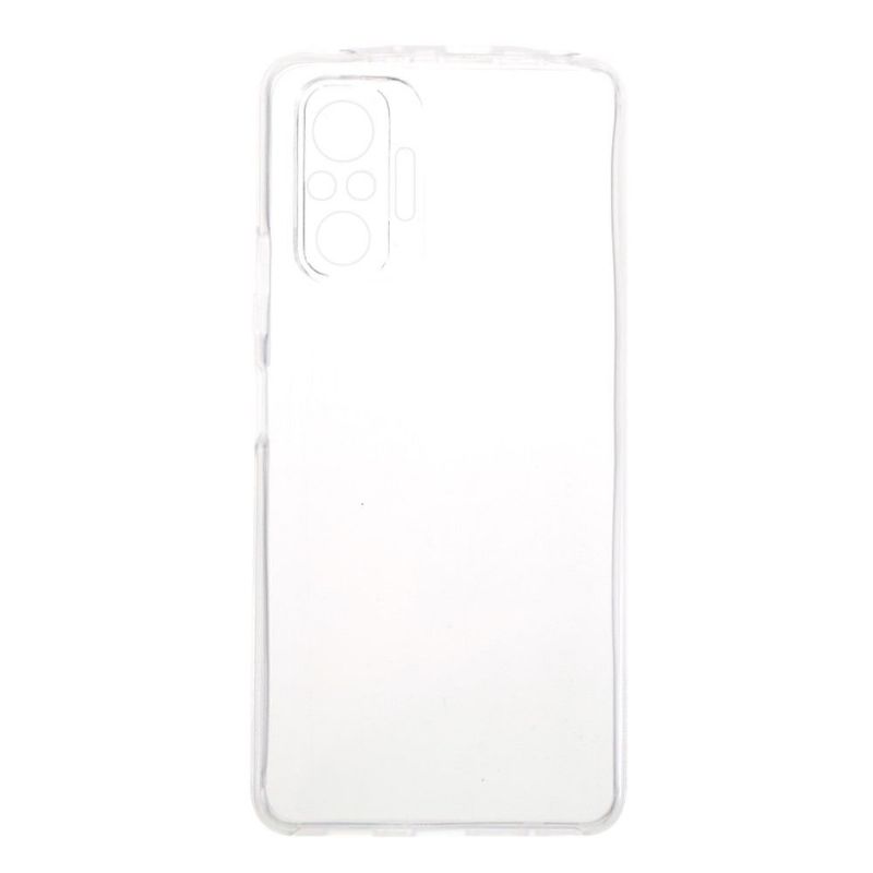 Coque Xiaomi Redmi Note 10 Pro Avant et Arrière Transparent