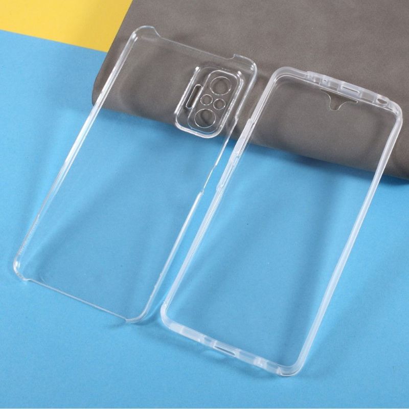 Coque Xiaomi Redmi Note 10 Pro Avant et Arrière Transparent