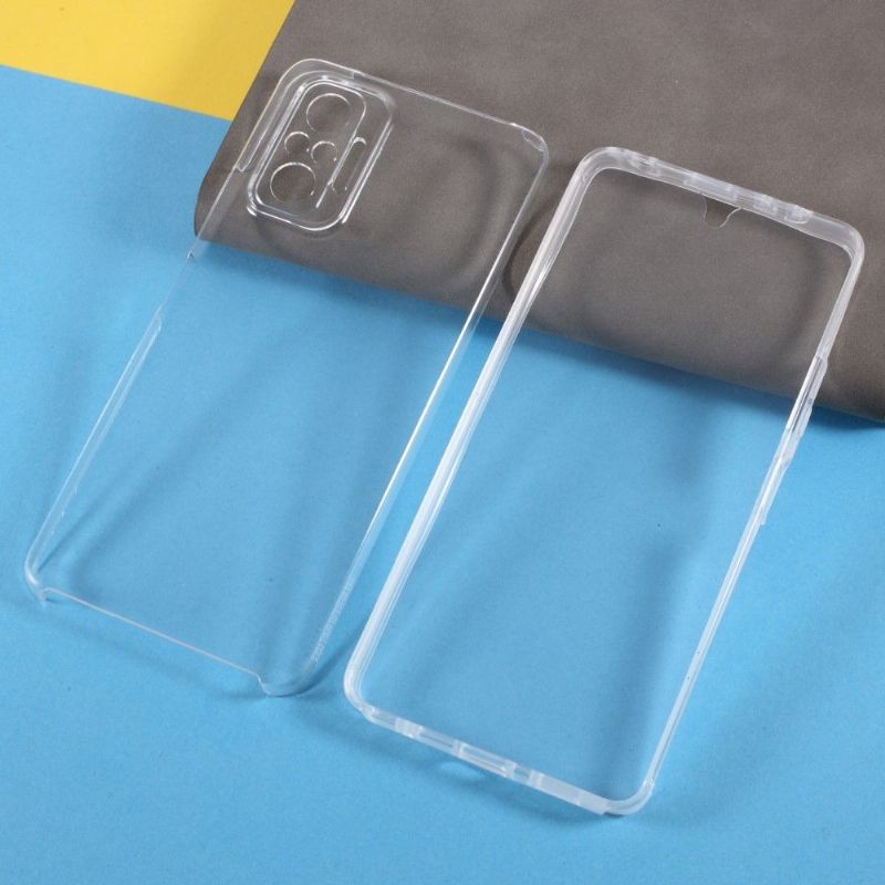 Coque Xiaomi Redmi Note 10 Pro Avant et Arrière Transparent