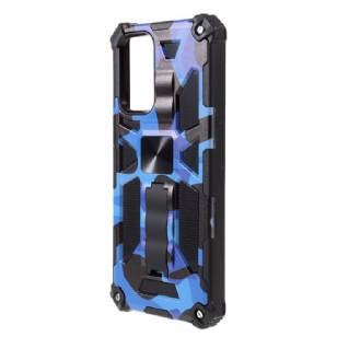 Coque Xiaomi Redmi Note 10 Pro Camouflage Militaire Fonction Support