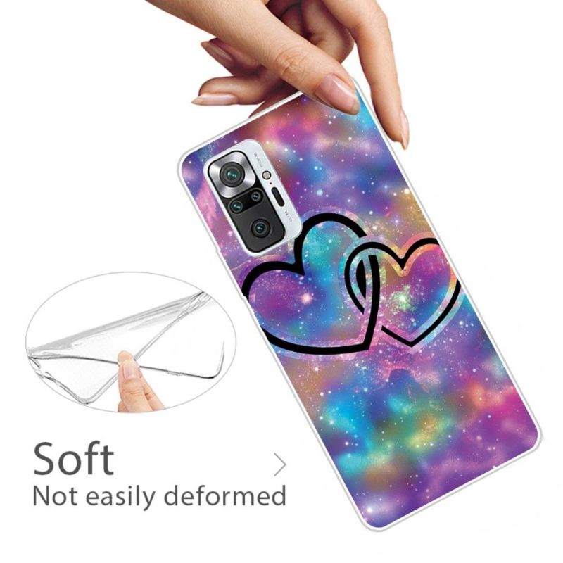 Coque Xiaomi Redmi Note 10 Pro Coeurs