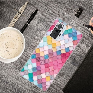 Coque Xiaomi Redmi Note 10 Pro Colorful Squares