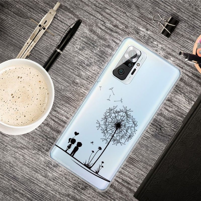 Coque Xiaomi Redmi Note 10 Pro Couple et Pissenlits