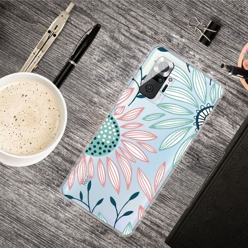 Coque Xiaomi Redmi Note 10 Pro Daisy fleurs