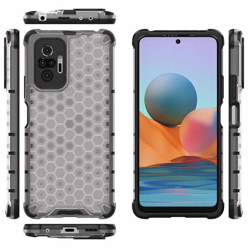 Coque Xiaomi Redmi Note 10 Pro Design Nid d'abeille